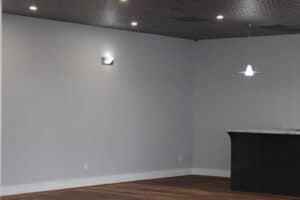 Bar area at the Officers Club in Victoria, Texas