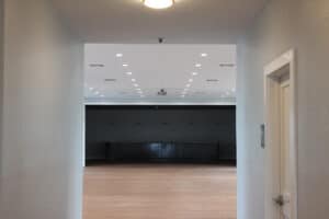 Entry to the Officers Club main hall in Victoria, Texas